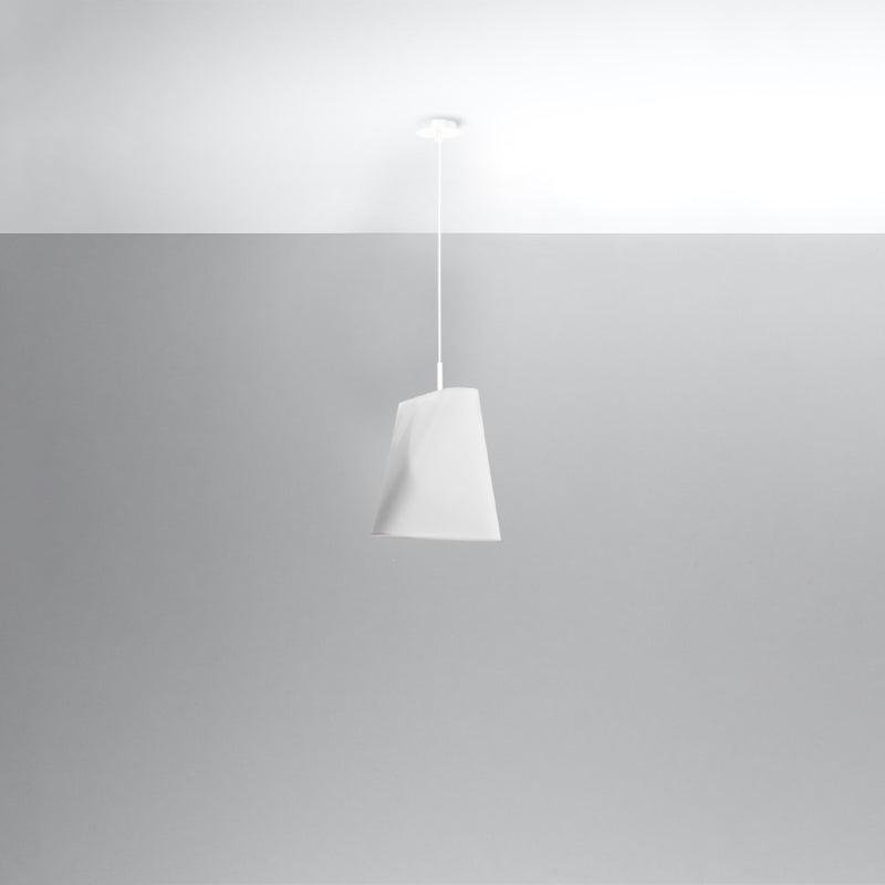 Sollux Lighting Blum 1L pendant lamp fabric E27