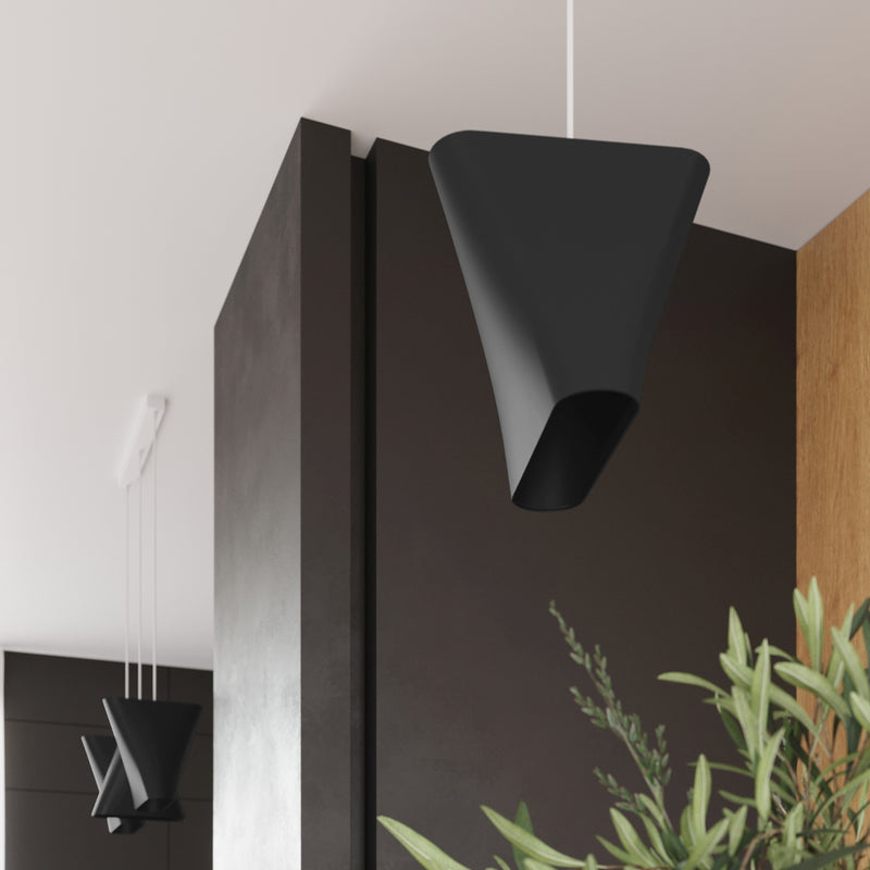 Sollux Lighting Blum 3L lampada a sospensione lineare da soffitto in tessuto E27