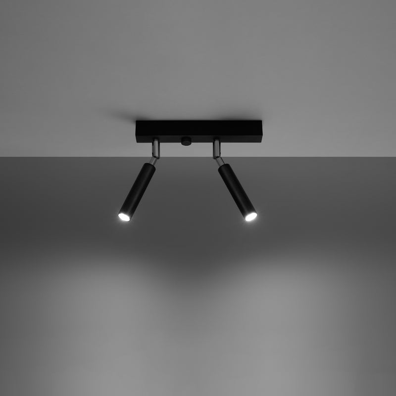 Sollux Lighting Eyetech 2L loftspots stål G9