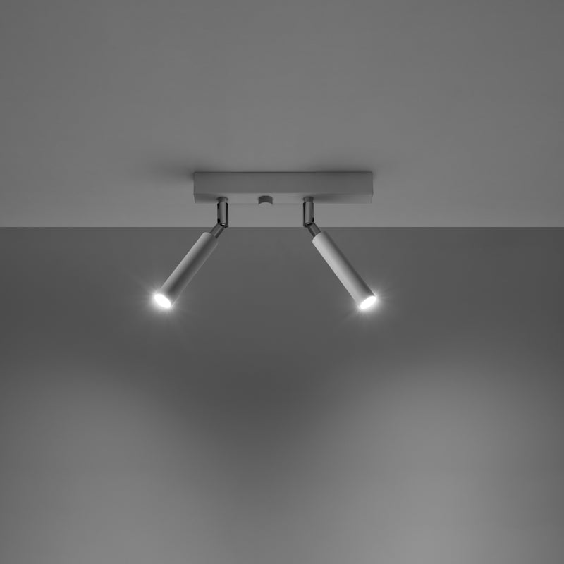 Sollux Lighting Eyetech 2L faretti da soffitto acciaio G9