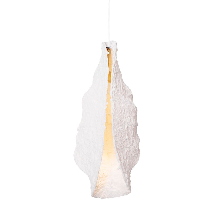 Maxlight Concha 1L pendant lamp Led white