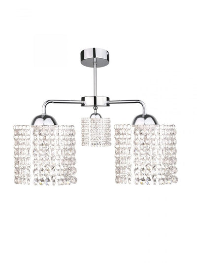 Keter Lighting Diament 3L chandelier E27 H 33.0cm