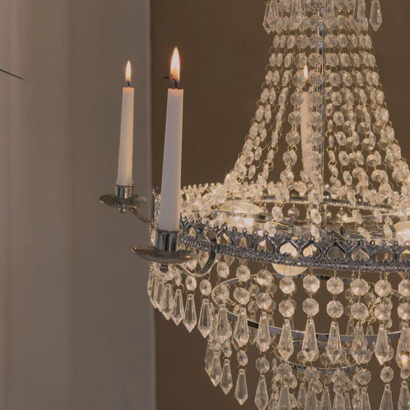 Markslöjd Marielund Crown 3L chandelier crystal