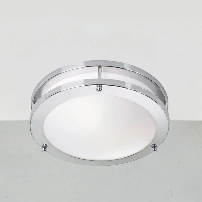 Markslöjd Taby flush mount lamp LED, chrome