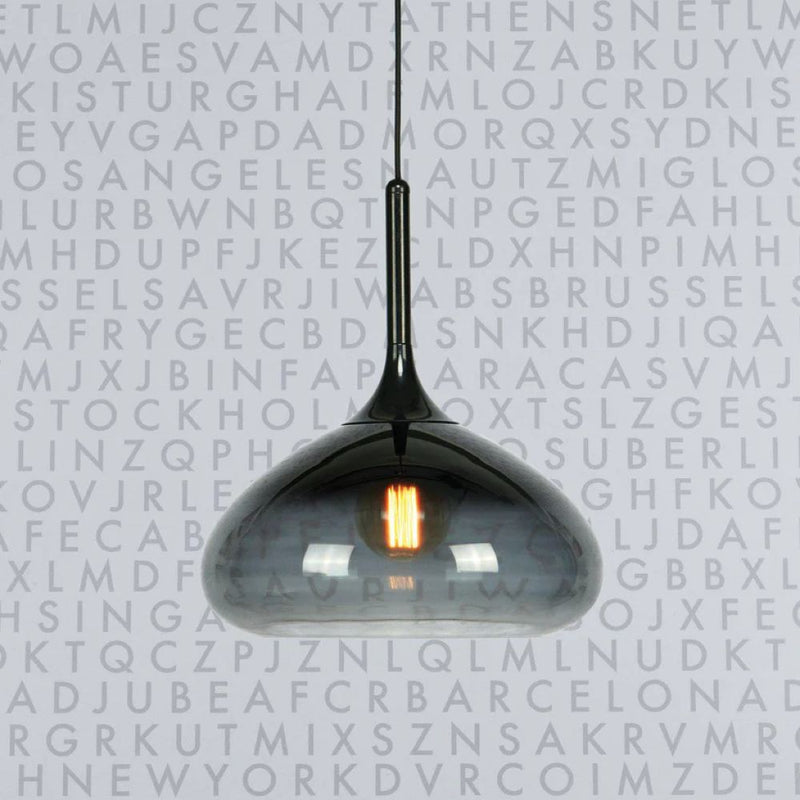 Markslöjd Cooper 1L pendant lamp, black