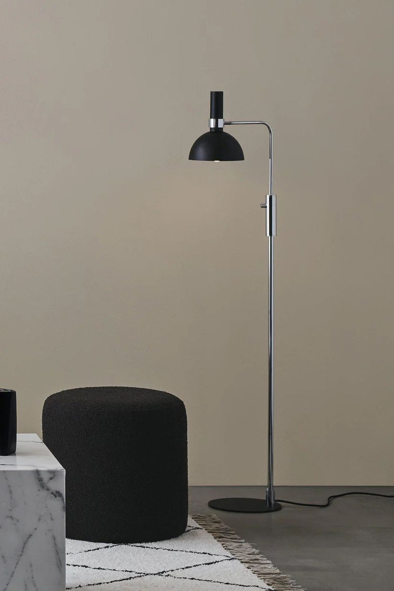 Markslojd Larry 1L floor lamp metal E27