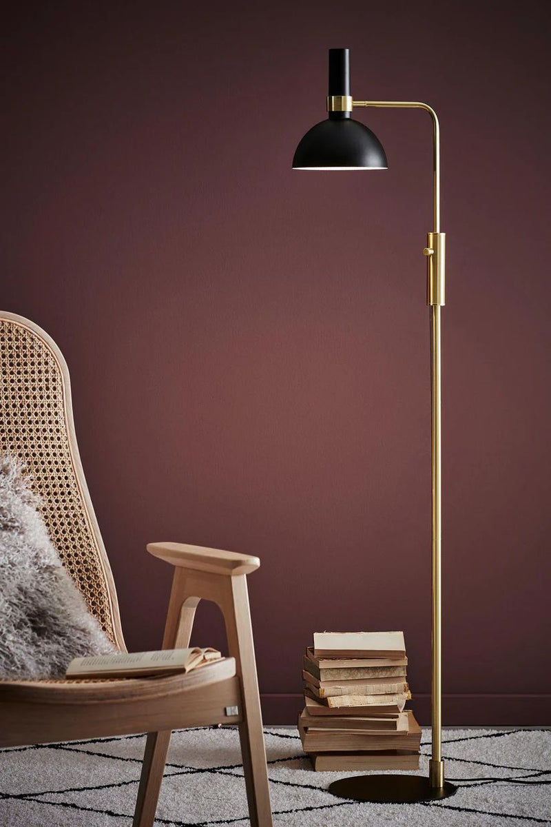 Markslojd Larry 1L floor lamp metal E27