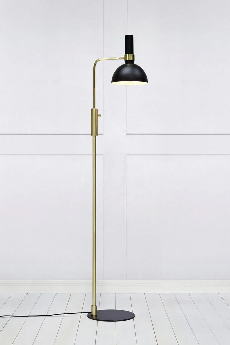 Markslöjd Larry 1L floor lamp metal E27