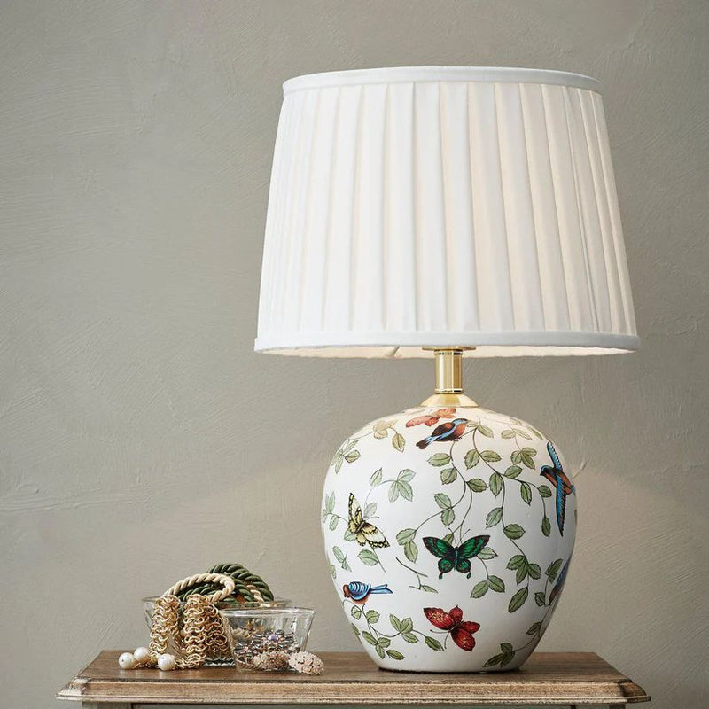 Markslojd Mansion 1L table lamp, ceramics