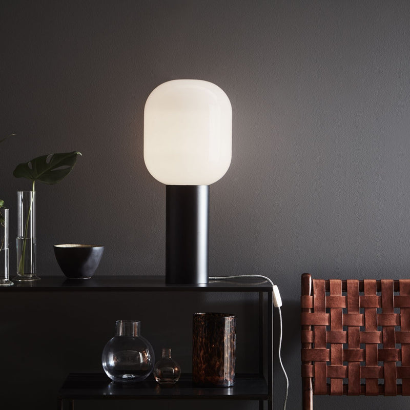 Lampada da tavolo Markslöjd Brooklyn 1L E27, H 44-56 cm