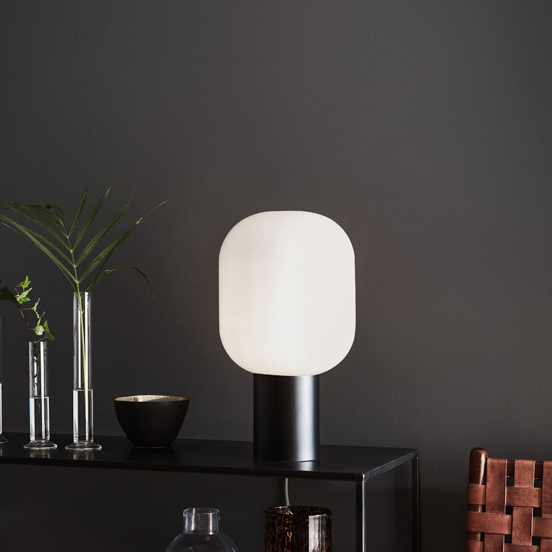 Lampada da tavolo Markslöjd Brooklyn 1L E27, H 44-56 cm