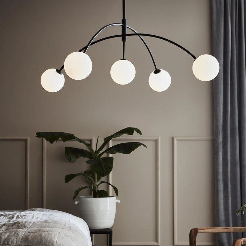 Lampadario Markslöjd Heaven 5L metallo G9