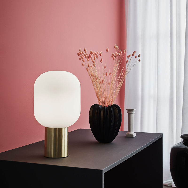 Lampada da tavolo Markslöjd Brooklyn 1L E27, H 44-56 cm