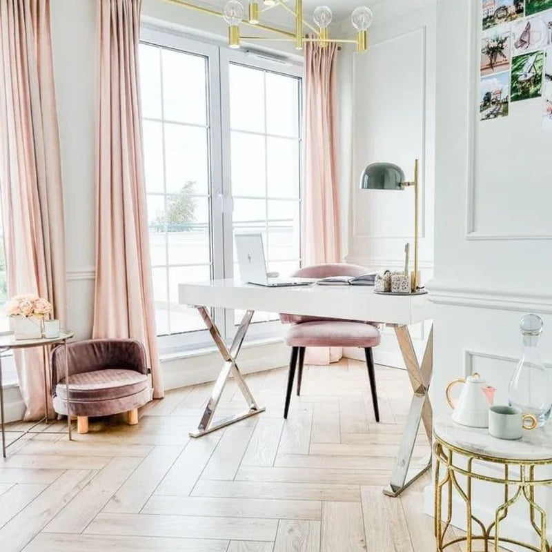 Markslöjd POSE 1L table lamp grey/black/brass, H 48 cm