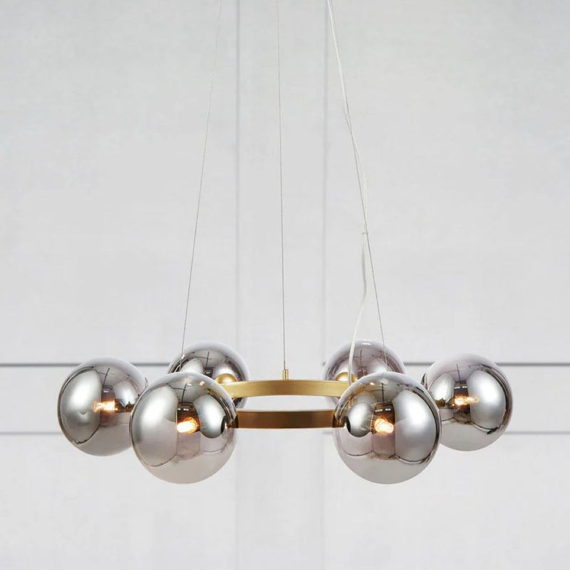 Markslöjd Circle 6L pendant lamp D 71cm