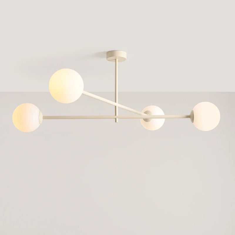 Aldex Pinne 4L ceiling lamp, cream