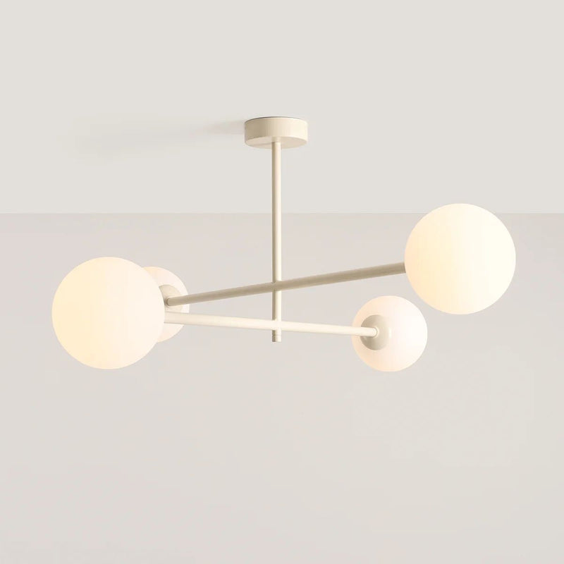 Aldex Pinne 4L ceiling lamp, cream