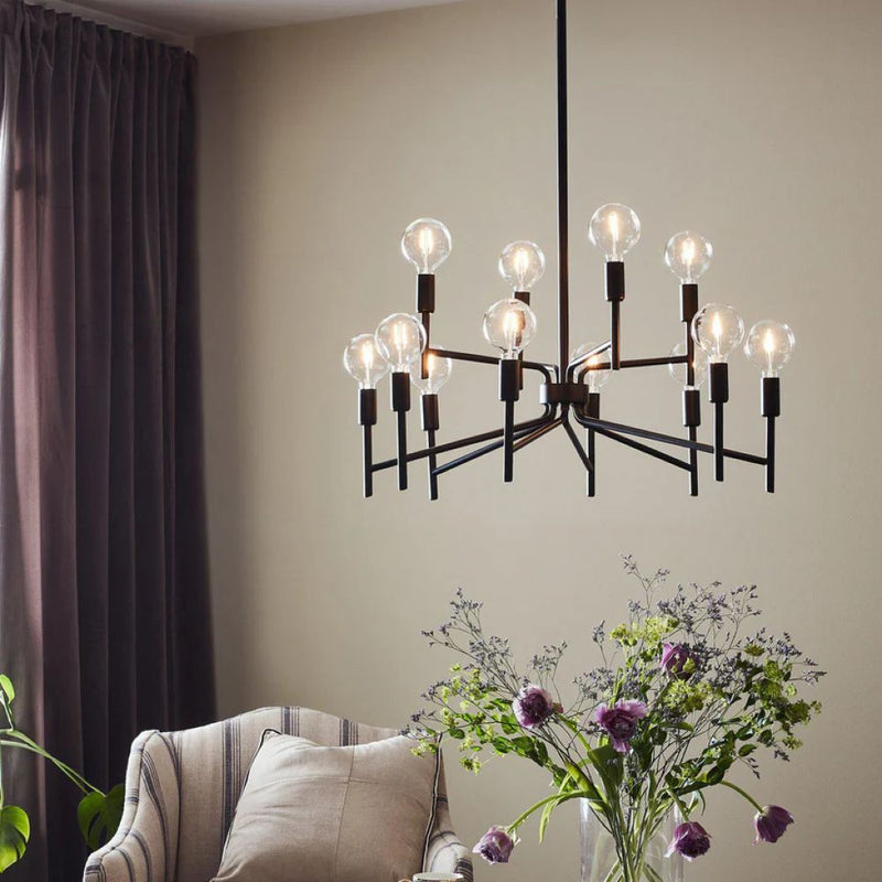 Markslojd Regent 12L chandelier E14