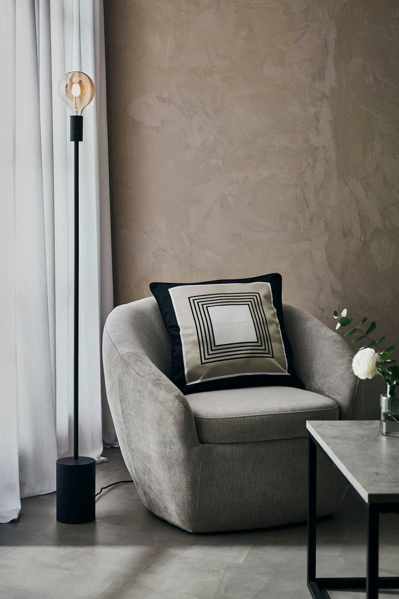 Markslojd Capital 1L floor lamp black 135 cm, E27