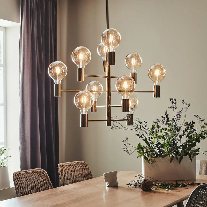 Markslöjd Paris 10L chandelier D 73 cm