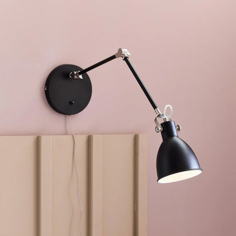 Markslöjd House 1L reading swing wall lamp