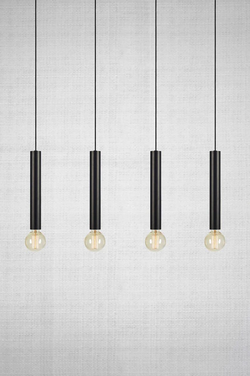 Markslöjd Sencillo 4L linear suspension lamp metal