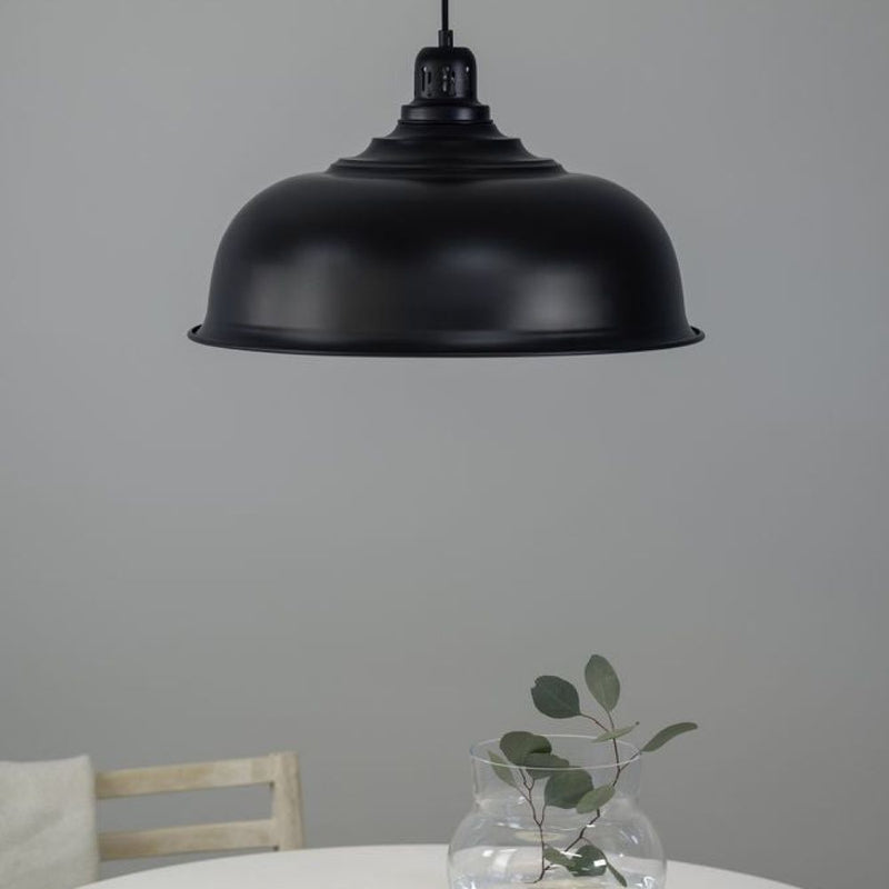 PORT Hanglamp 1L Zwart Groot