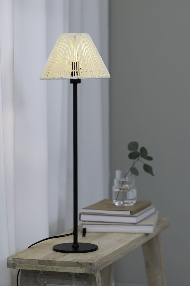 Lampada da tavolo Markslöjd Corda 1L, H 61,5 cm