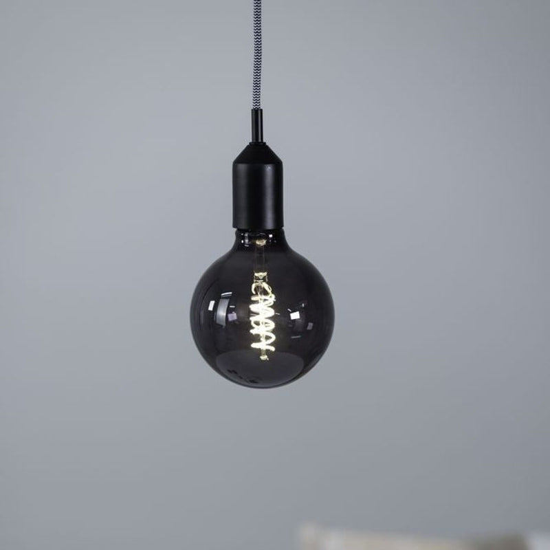 Markslöjd Bronx 1L pendant lamp, black E27