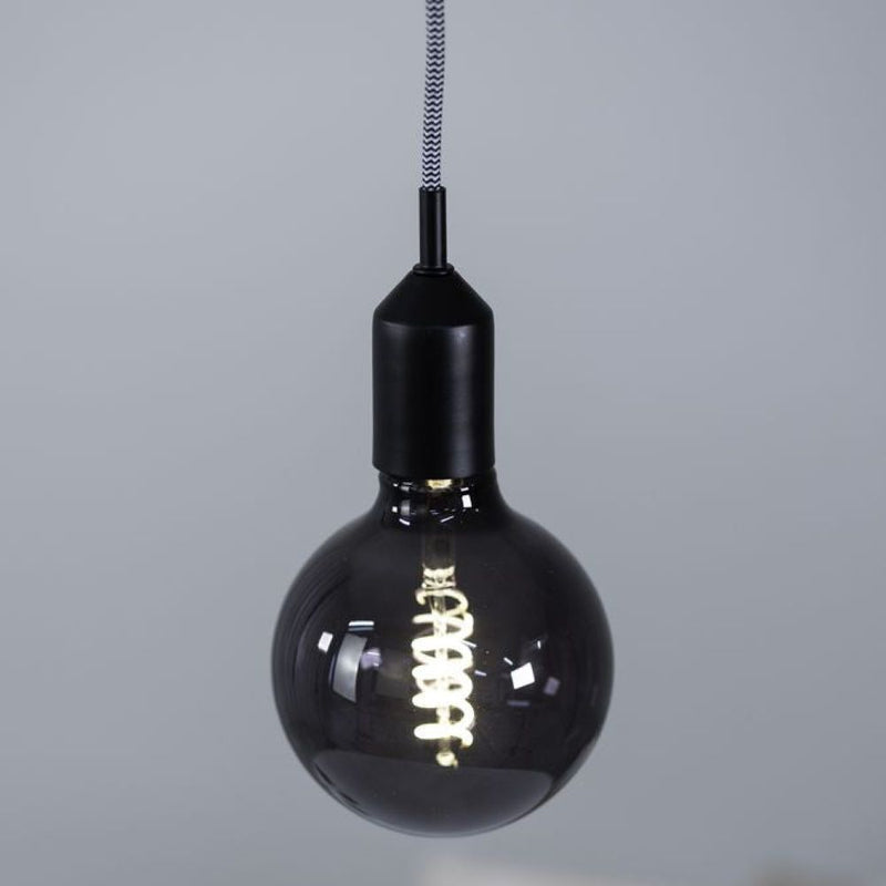 Markslöjd Bronx 1L pendant lamp, black E27