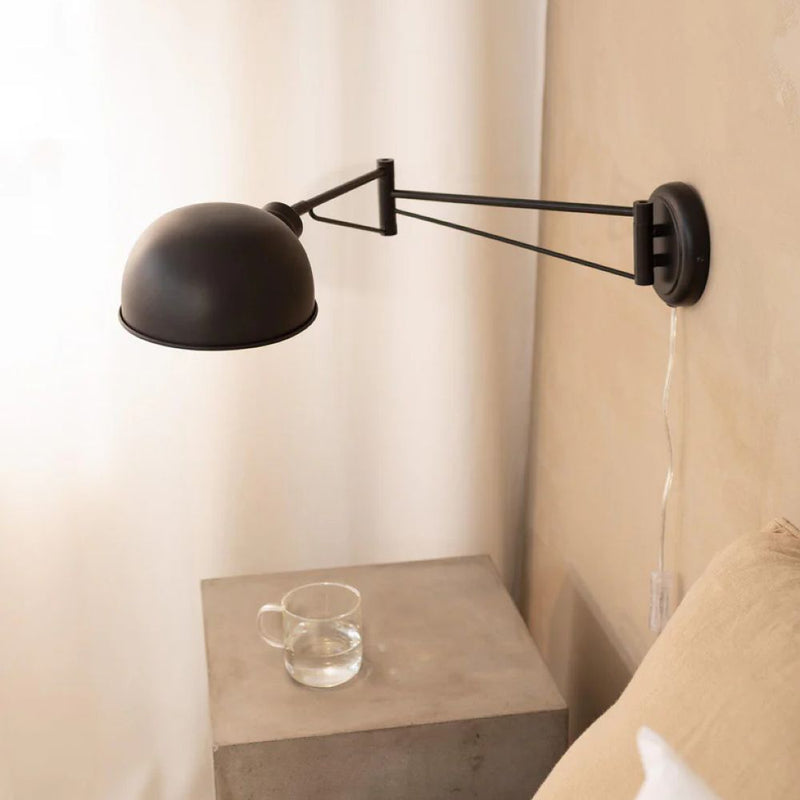 Markslöjd Portland 1L reading swing wall lamp