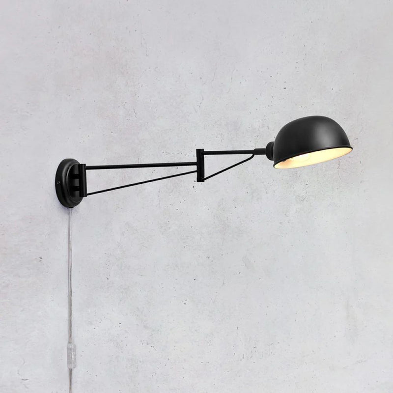 Markslöjd Portland 1L reading swing wall lamp