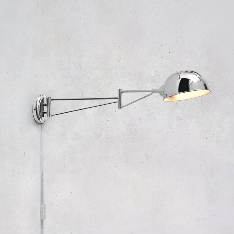 Markslöjd Portland 1L reading swing wall lamp