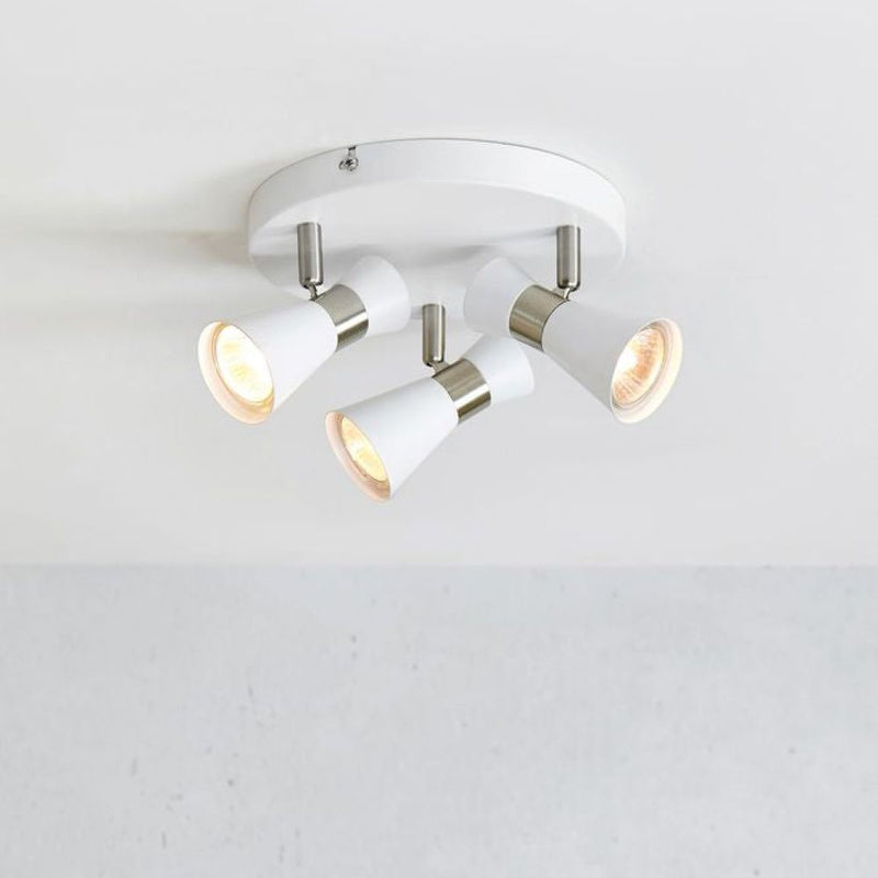 Markslojd Folie 3L ceiling spotlights, white GU10