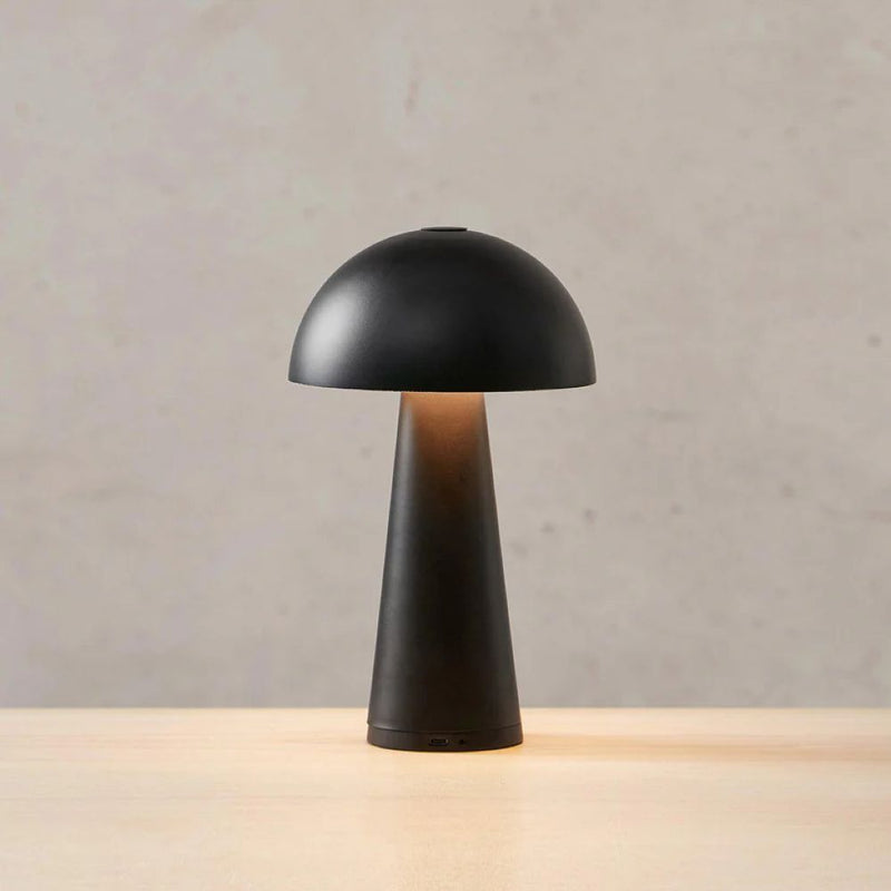 Markslöjd Fungi lámpara de mesa LED recargable