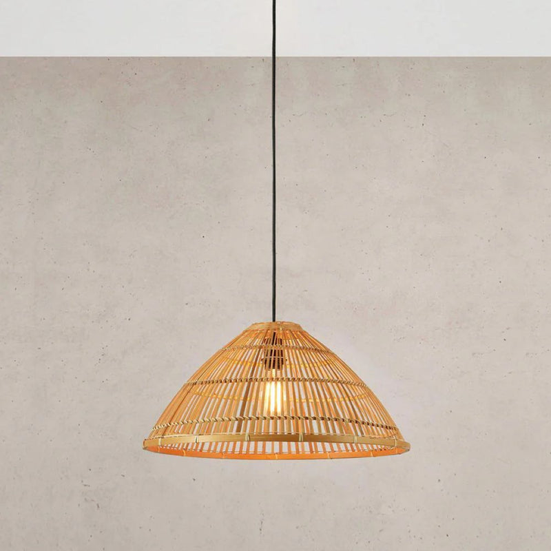 Markslöjd Capello 1L pendant lamp rustic, bamboo