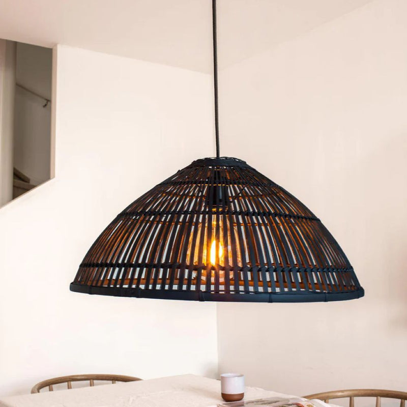 Markslöjd Capello 1L pendant lamp rustic, bamboo