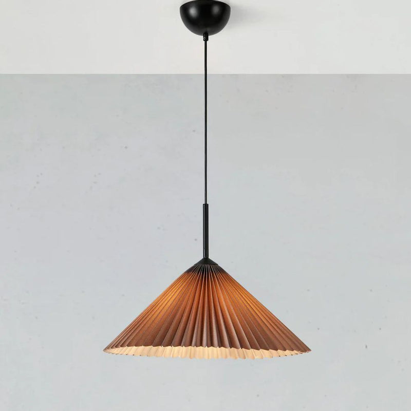 Markslöjd Plisado 1L pendant lamp, D 50cm