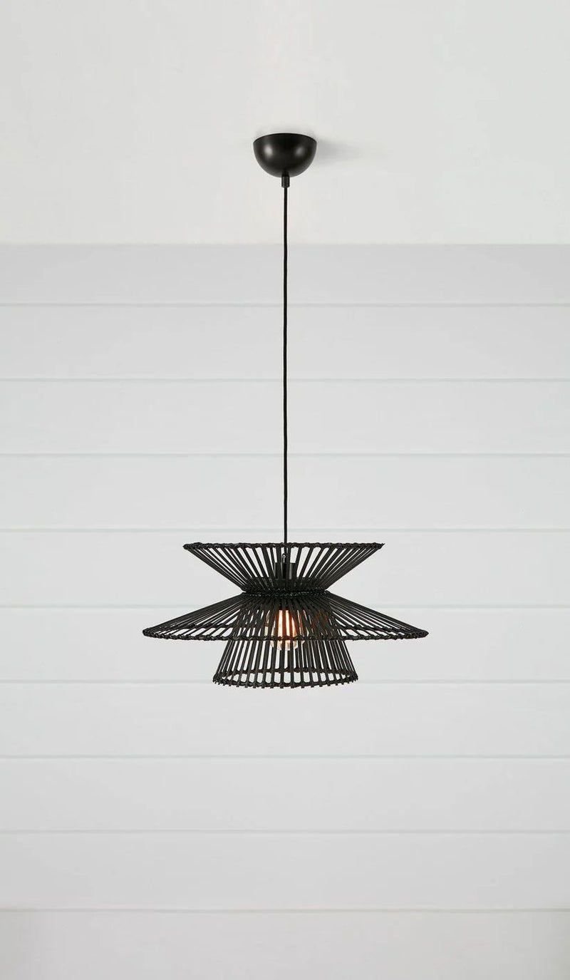 Markslojd Duplici 1L pendant lamp black, metal