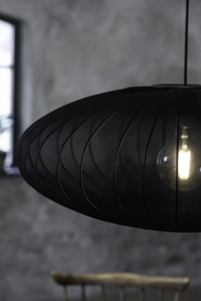 Markslojd Florence pendant lamp black, D 75cm