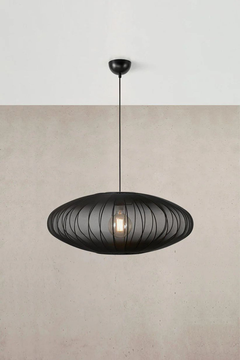 Markslöjd Florence hanglamp zwart, D 75cm