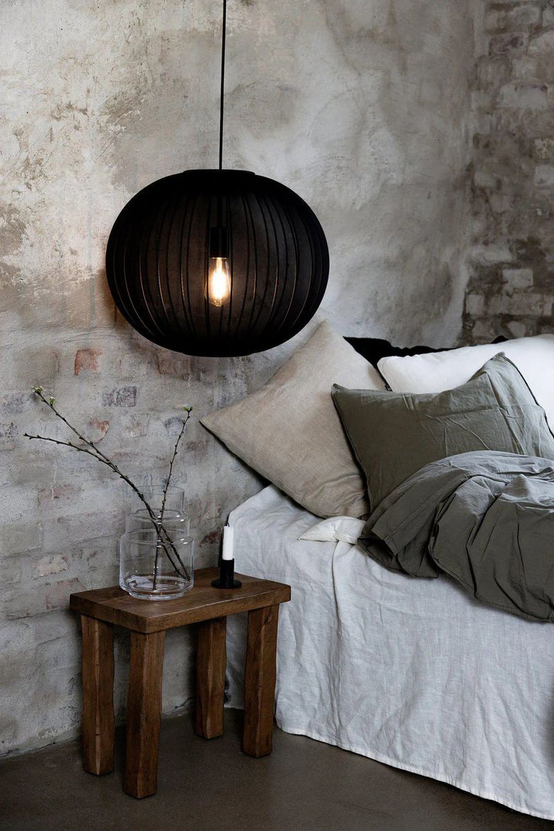 Markslojd Florence pendant lamp black, D 50cm