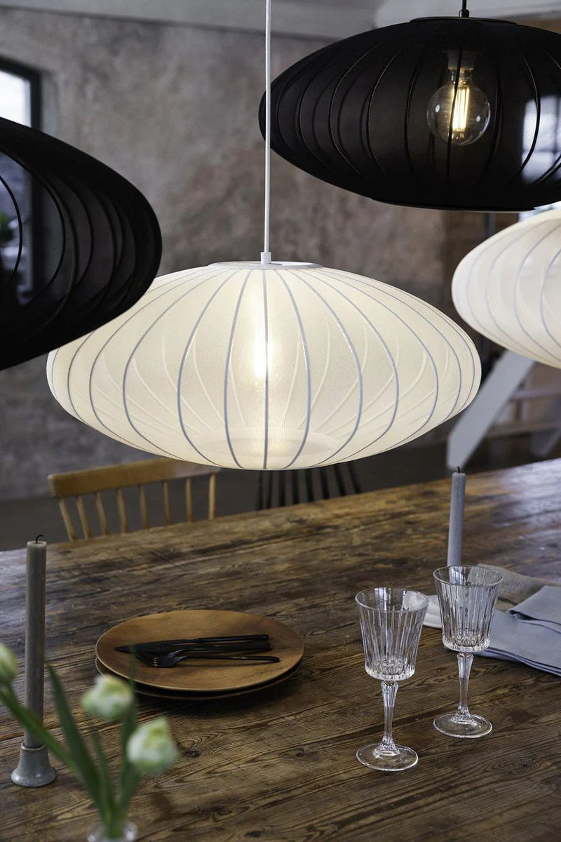 Markslojd Florence pendant lamp white, D 60cm