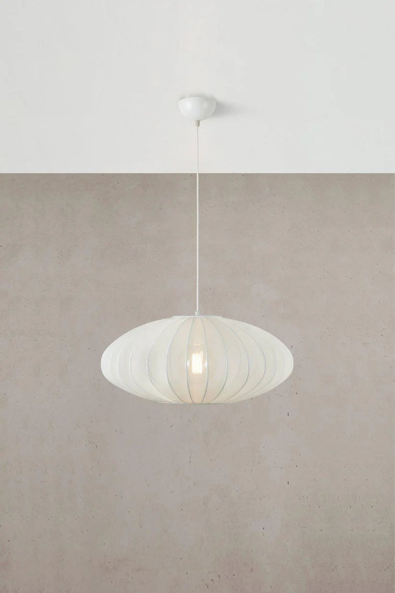 Markslojd Florence pendant lamp white, D 60cm