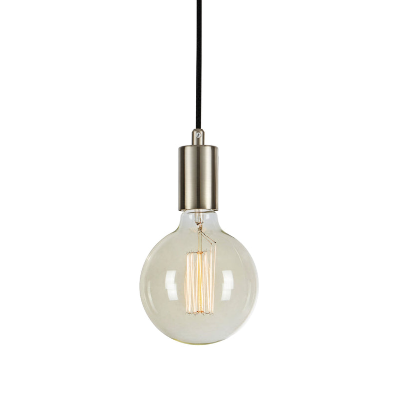 Markslöjd Sky 1L pendant lamp, steel E27