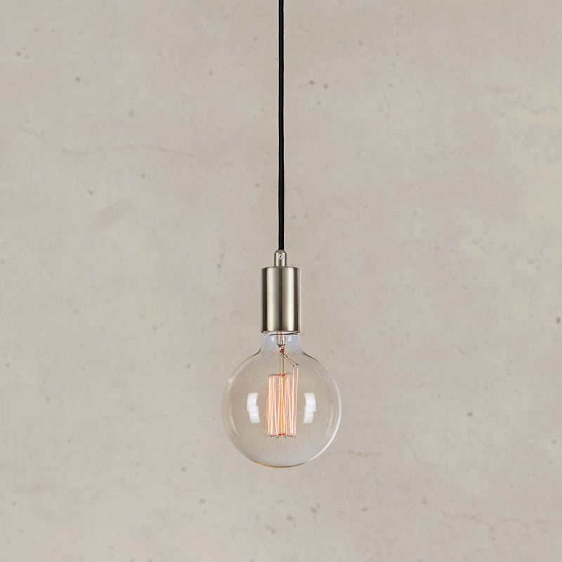 Markslöjd Sky 1L pendant lamp, steel E27
