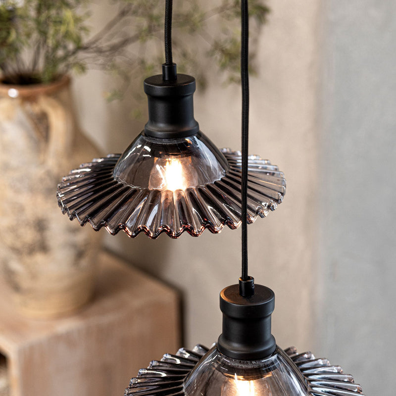 Markslöjd Novia 3L pendant lamp black E14