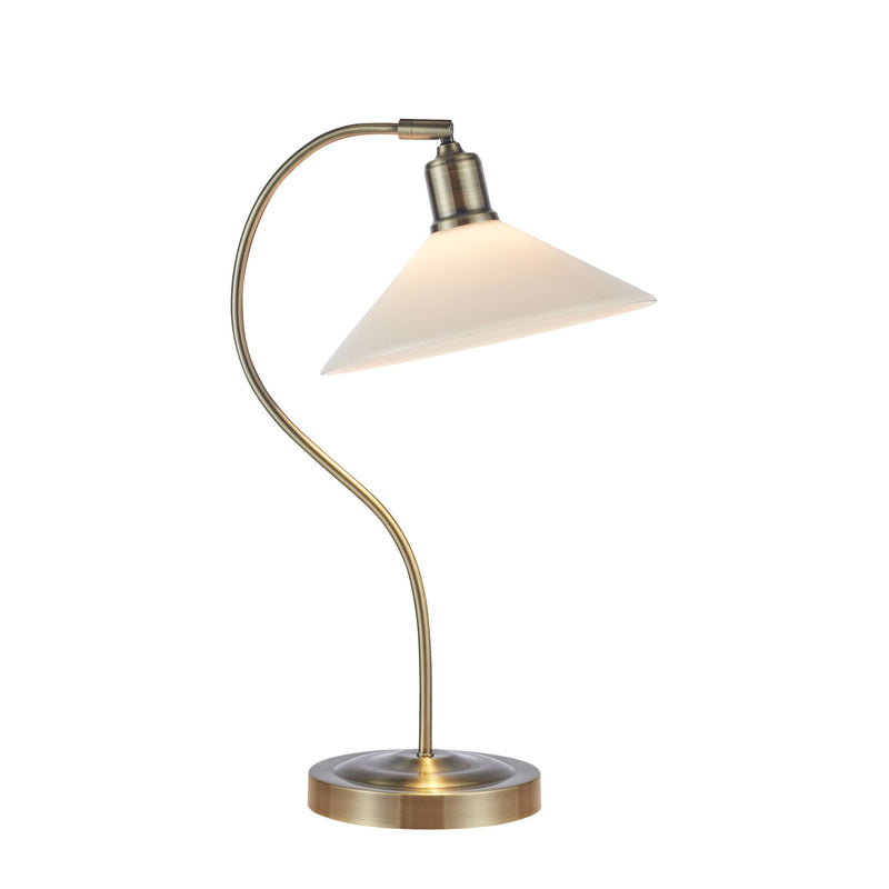 Markslöjd Vela 1L table lamp antique brass E27