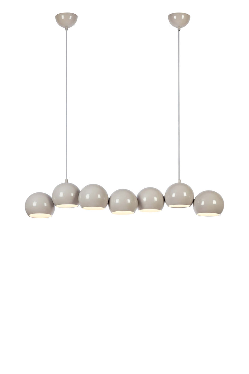 Marksl?jd CUPOLO pendant lamp 7L grey