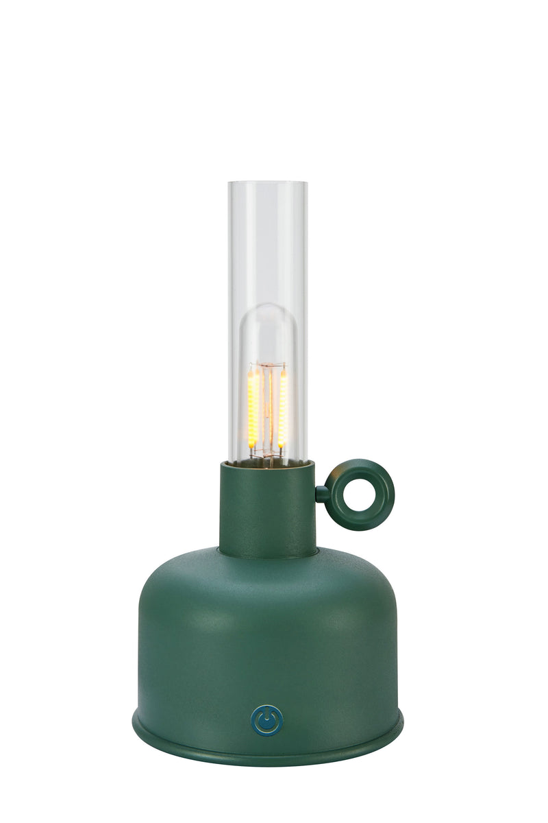 Marksl?jd ASTRID rechargeable table lamp dark green